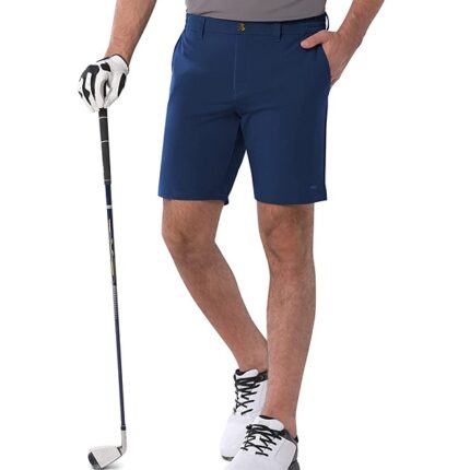 Cloud Burst Casual Golf Polyester Men Shorts