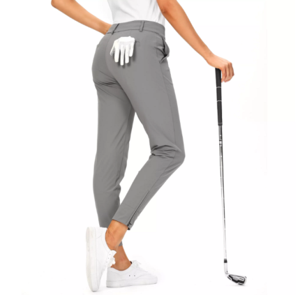 Mountain Mist Stretchy Mid Waist Golf Pant