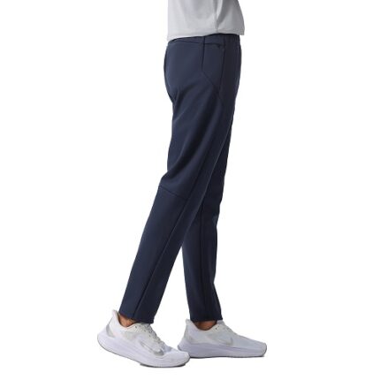 Blue Jogger Golf Pants Mid Waist Breathable