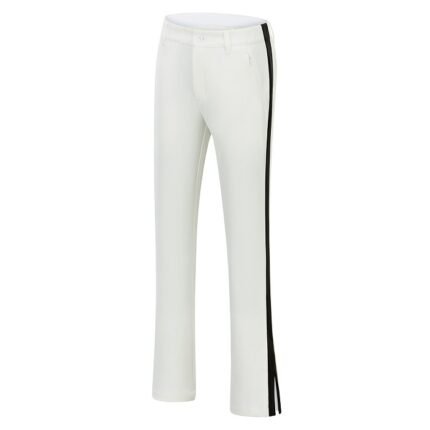 White Casual Nine Quarter Golf Pants