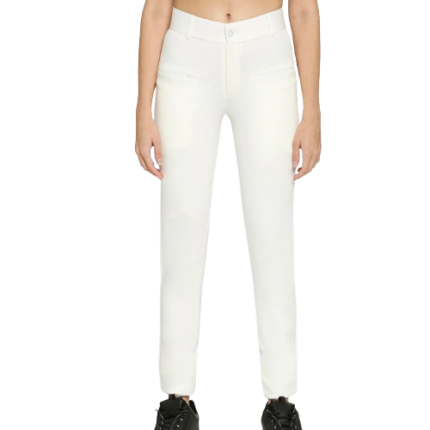 White Golf Pants Welt Pockets