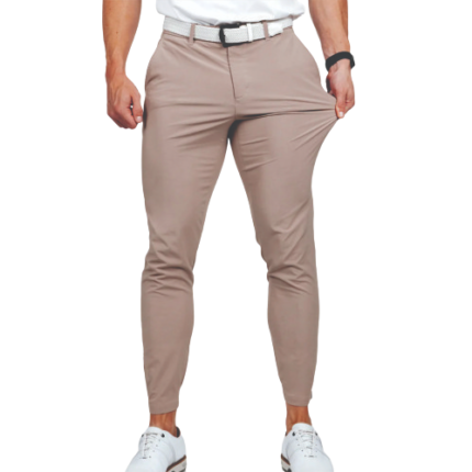 Silk Stretch Cotton Golf Jogging Pants